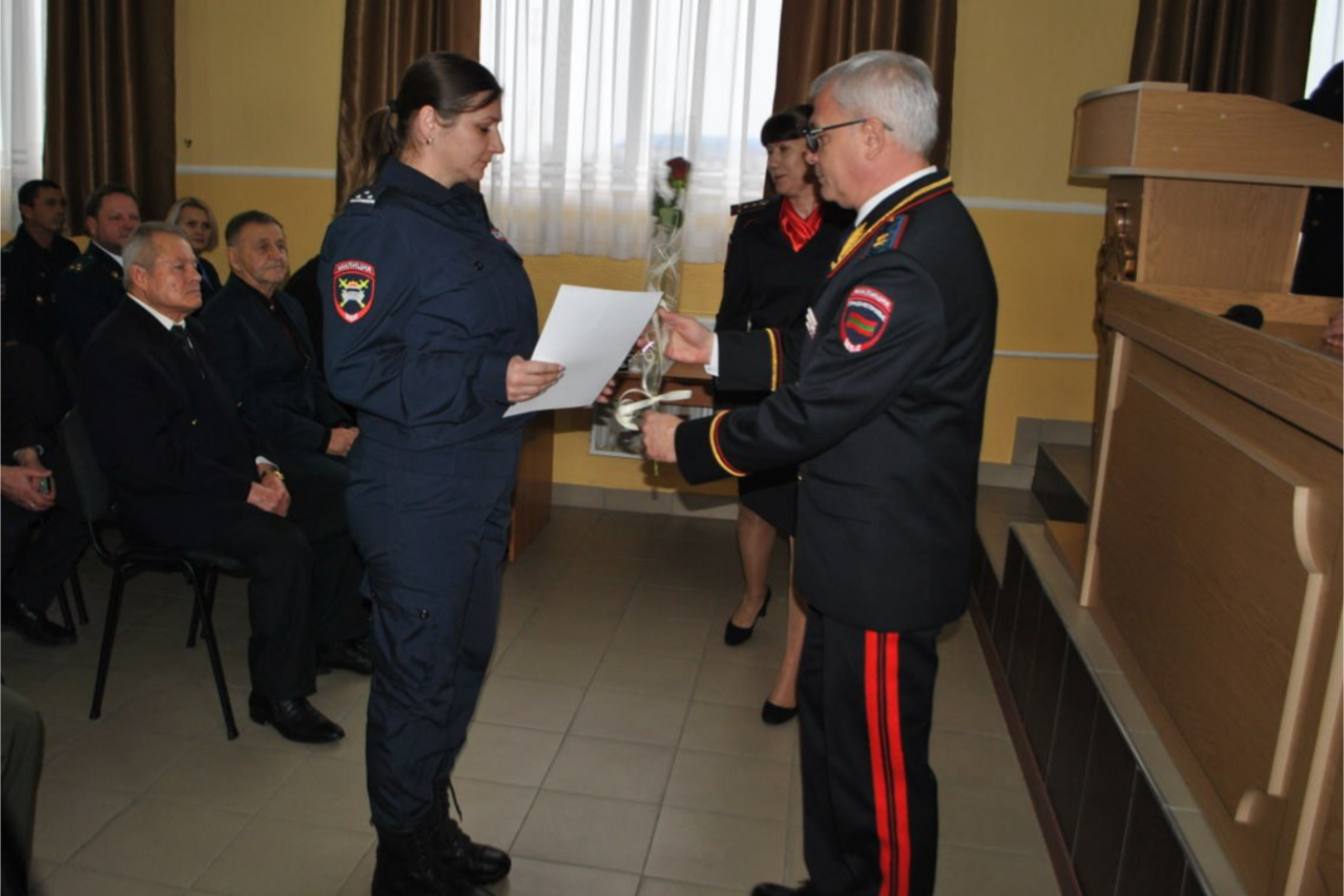 Слободзея отметила 34-ю годовщину перехода районной милиции под юрисдикцию Приднестровья